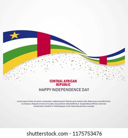 Central African Republic Happy independence day Background