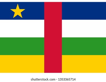 Central African Republic vector illustration
