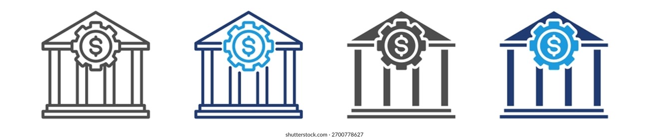 ícone do banco central definir vários estilos