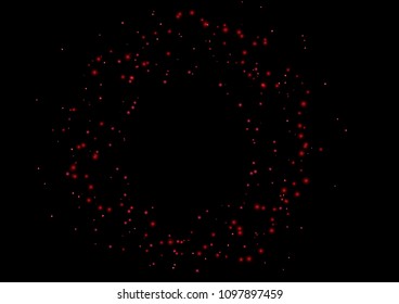 central cycle of scarlet stars of the universe
