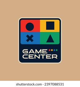 Central Game logo design, for printing, t-shirts, stickers, etc