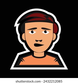 central intelligence agency genius Man sticker