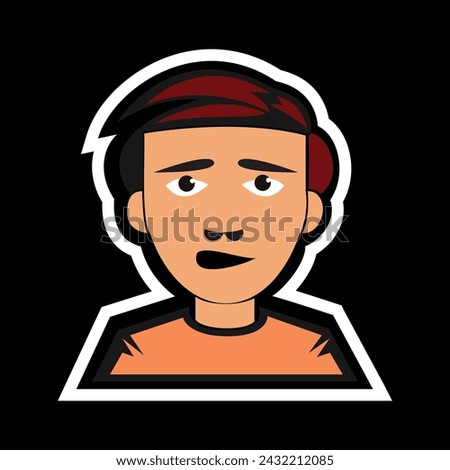 central intelligence agency genius Man sticker