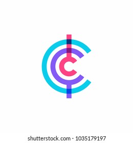 Central Line Target Logo Icon