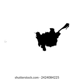 Central Luzon Region map, administrative division of Philippines. Vector illustration.