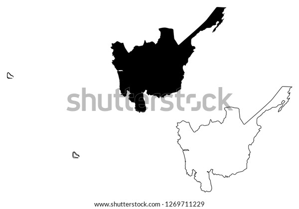 Central Luzon Regions Provinces Philippines Republic Stock Vector ...