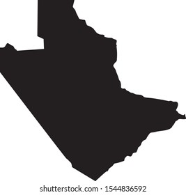central region map in botswana