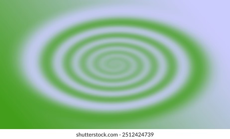 Central twirl in shades of green and light purple. Landscape orientation.