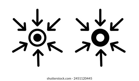 Centralized Icon Set Featuring Enterprise Data Hub and Customer Centric Approach Symbols