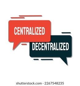 Centralized vs Decentralized - "Centralized vs Decentralized: Finding the Right Balance"