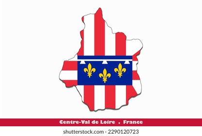 Centre-Val de Loire Flag - Region of France