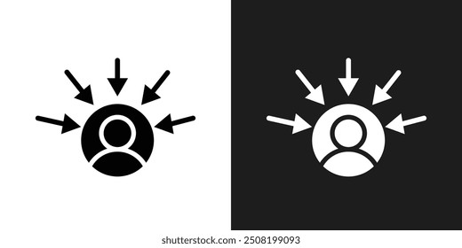 Centric consumer icon logo set vector