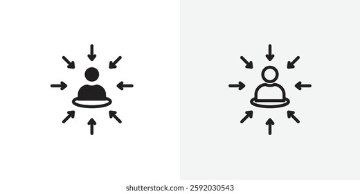 Centric consumer vectors icons pack for apps and Ui Ux desigs