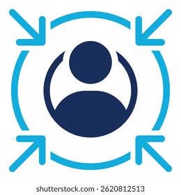 Centric Icon Element For Design