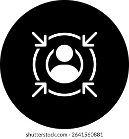 Centric Icon Element For Design