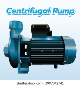 centrifugal pump vector
use in water systems and industrial water supply system