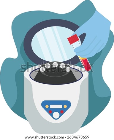 A centrifuge is a laboratory device used to isolate blood components, purify cells, separate plasma or serum based on density by spinning samples at high speed. 