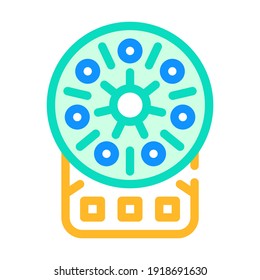 centrifuge laboratory equipment color icon vector. centrifuge laboratory equipment sign. isolated symbol illustration