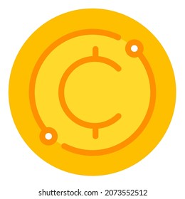 cents icon for website, application, printing, document, poster design, etc.