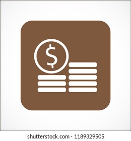 cents vector icon 10 eps