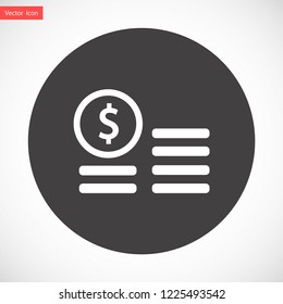 cents vector icon 10 eps