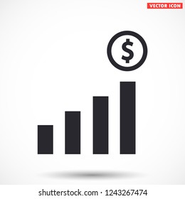 cents vector icon 10 eps