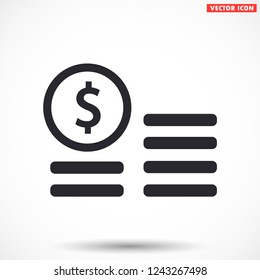 cents vector icon 10 eps