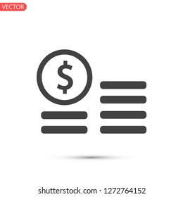 cents vector icon 10 eps