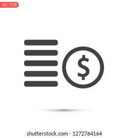 cents vector icon 10 eps