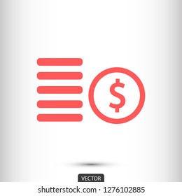 cents vector icon 10 eps