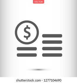 cents vector icon 10 eps