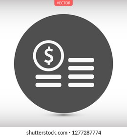 cents vector icon 10 eps