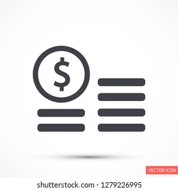 cents vector icon 10 eps