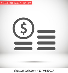 cents vector icon 10 eps
