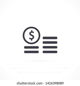 cents vector icon 10 eps , Lorem ipsum Flat design