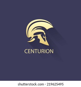 Centurion Warrior Helmet Logo Design Element- Security Business Visual Identity