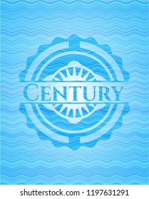 Century water emblem.