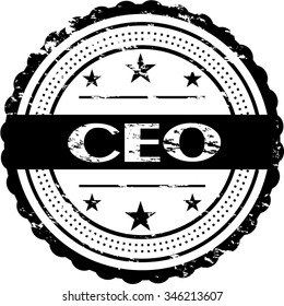 CEO Grunge Stamp