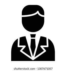 ceo icon design with creative modern concept and black and white glyph style logo shape for pictogram, website, ecommerce, satartup, web button design vector eps 10