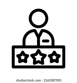 ceo icon or logo isolated sign symbol vector illustration - high quality black style vector icons
