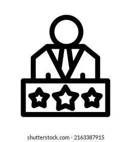 ceo icon or logo isolated sign symbol vector illustration - high quality black style vector icons
