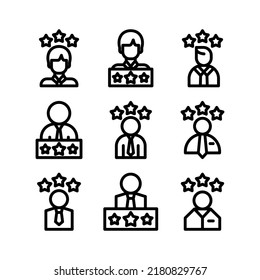 ceo icon or logo isolated sign symbol vector illustration - Collection of high quality black style vector icons
