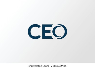 CEO logo vector icon illustration