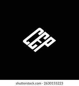CEP letter logo design on black background.  
CEP letter business logo design. 
CEP creative initials letter logo concept.
