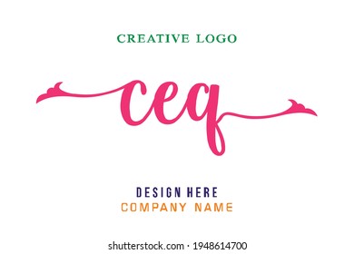 El logotipo de la inscripción en el CEQ es sencillo, fácil de entender y autoritario