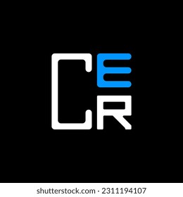 CER letter logo creative design with vector graphic, CER simple and modern logo. CER luxurious alphabet design  