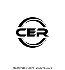 CER Logo Design, Inspiration for a Unique Identity. Modern Elegance and Creative Design. Watermark Your Success with the Striking this Logo.