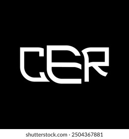 CER logo design, CER simple and modern logo. CER luxurious alphabet design  