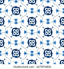 Baldosa cerámica AZULEJO diseñada a la perfección. vectorial