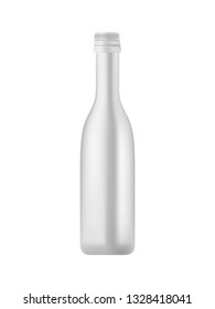 Ceramic Bottle Mockup - High Resolution Vector